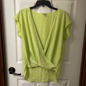 Medium Lime Colored Guess Blouse